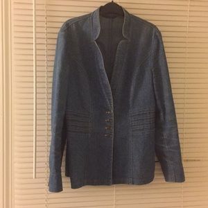 Jacket with fancy collar -one of a kind.